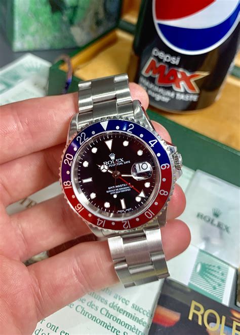 rolex pepsi bezel watches